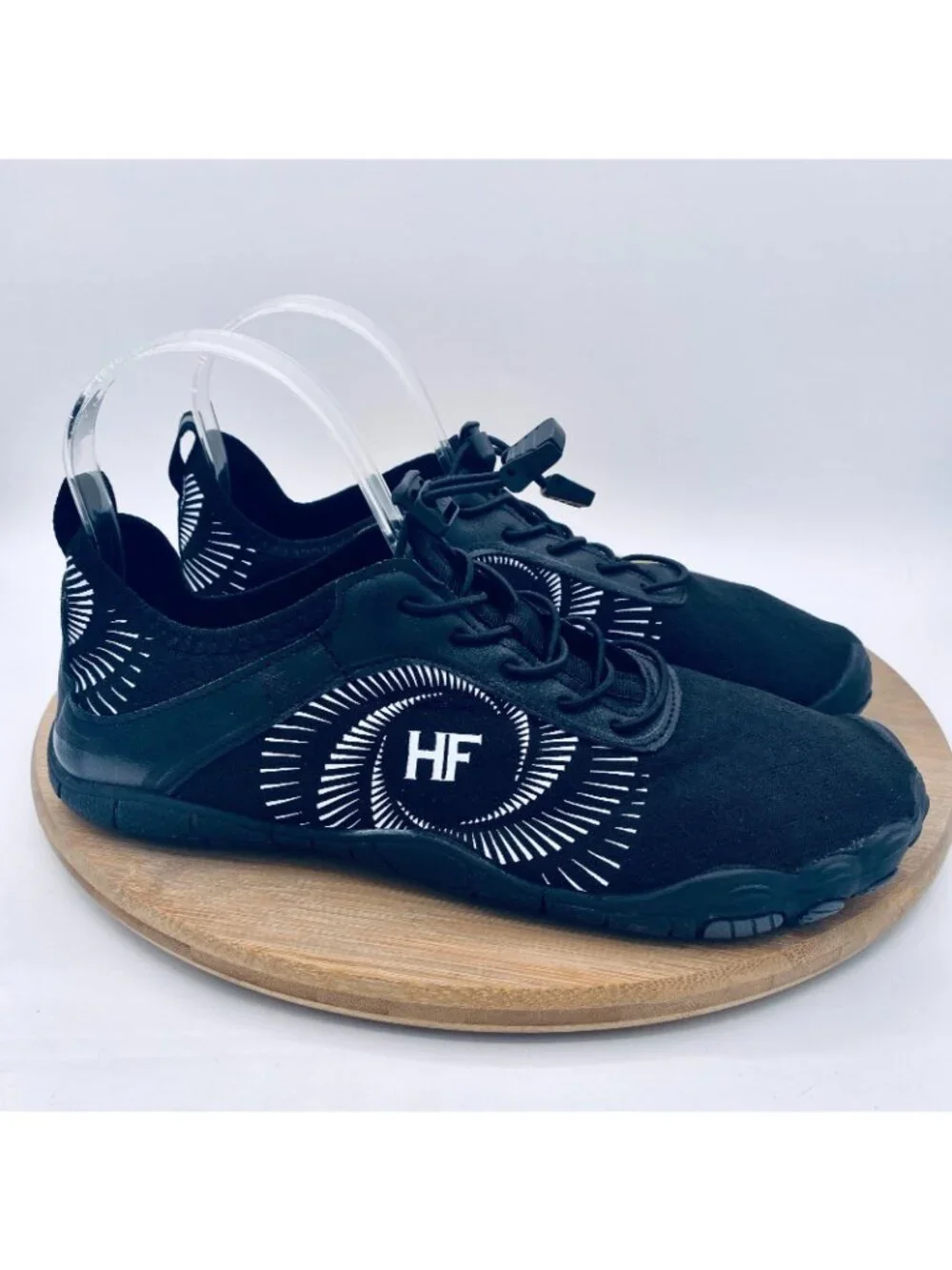 Hike Footwear Barefoot Shoes Womens 10 41 Black Wide Toe Zero Drop Minimalist